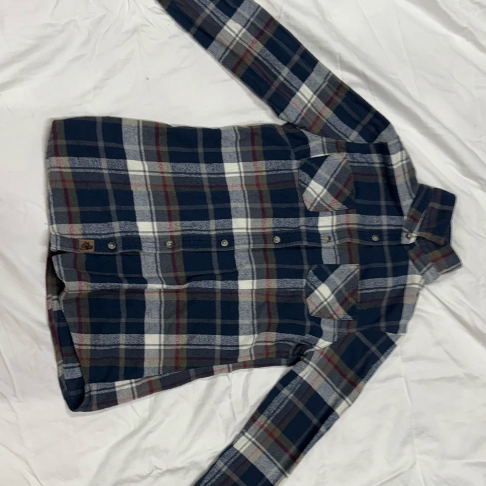Legendary Whitetails Blue Plaid Flannel